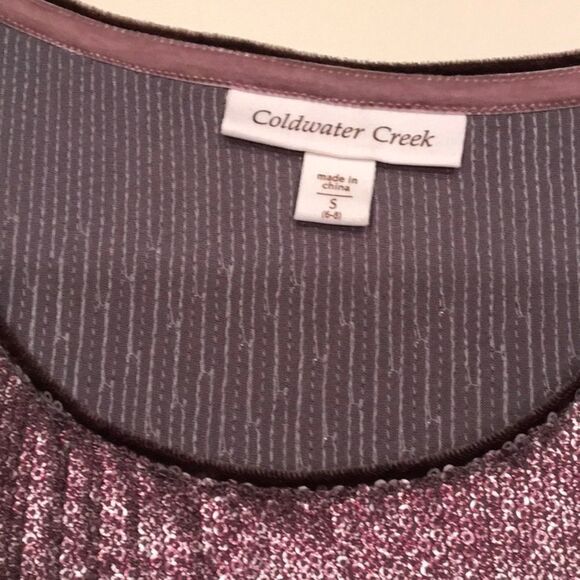 Copper Metallic Sequined Top - Picture 7 of 7